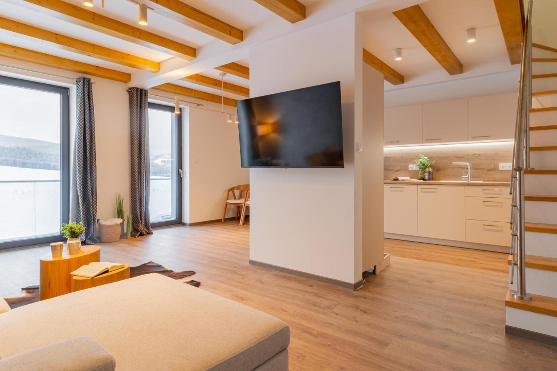 Loučná pod Klínovcem Apartmany Vista Klinovec מראה חיצוני תמונה
