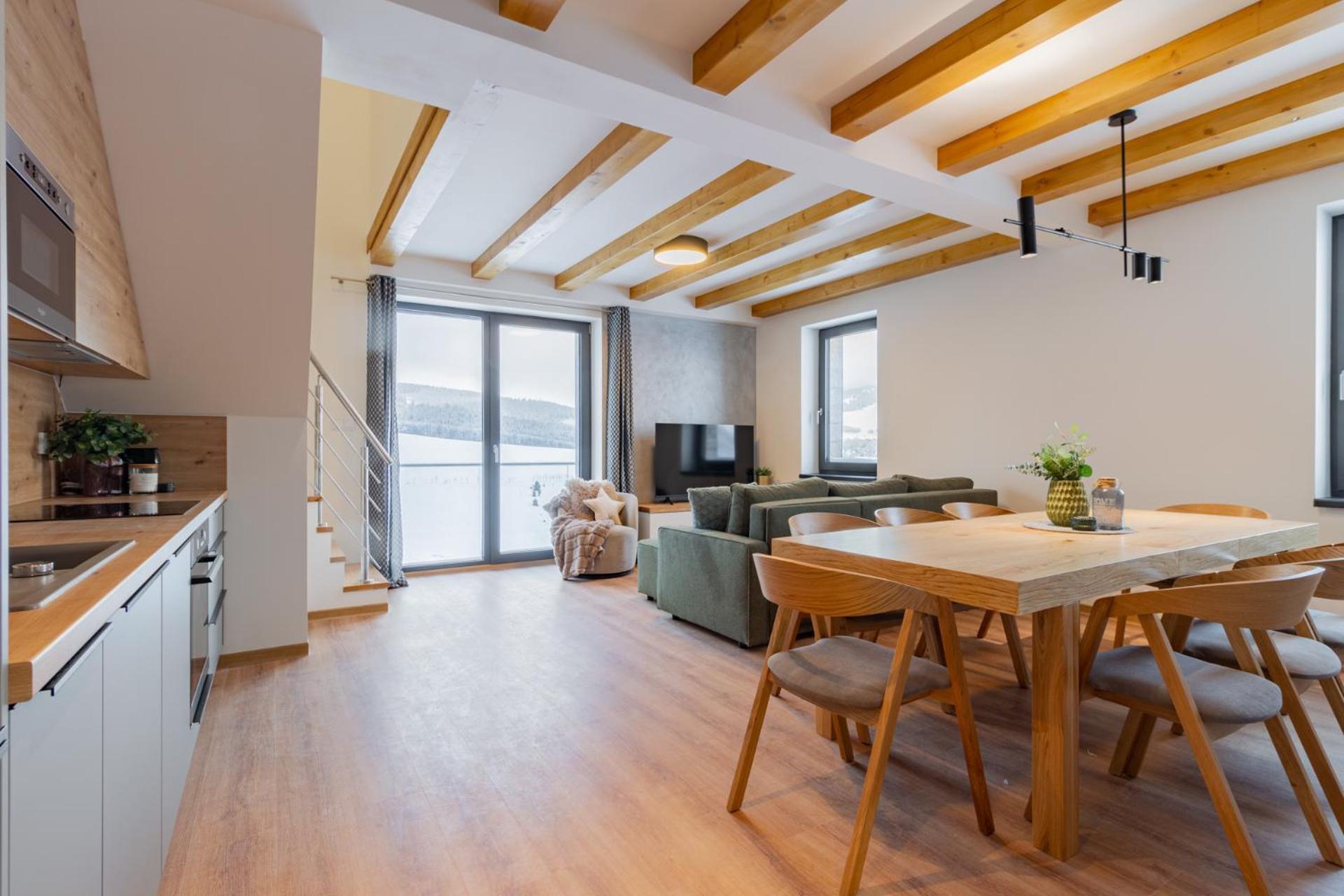 Loučná pod Klínovcem Apartmany Vista Klinovec מראה חיצוני תמונה