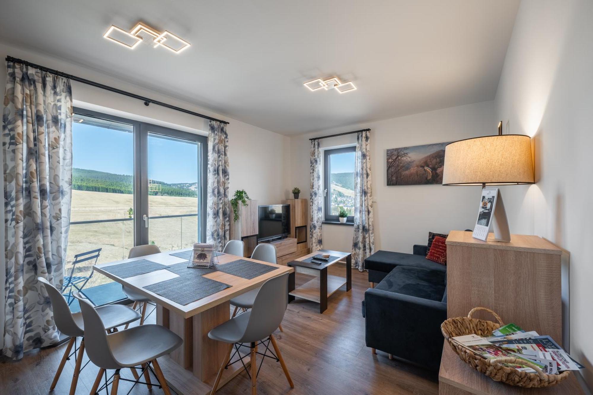 Loučná pod Klínovcem Apartmany Vista Klinovec מראה חיצוני תמונה